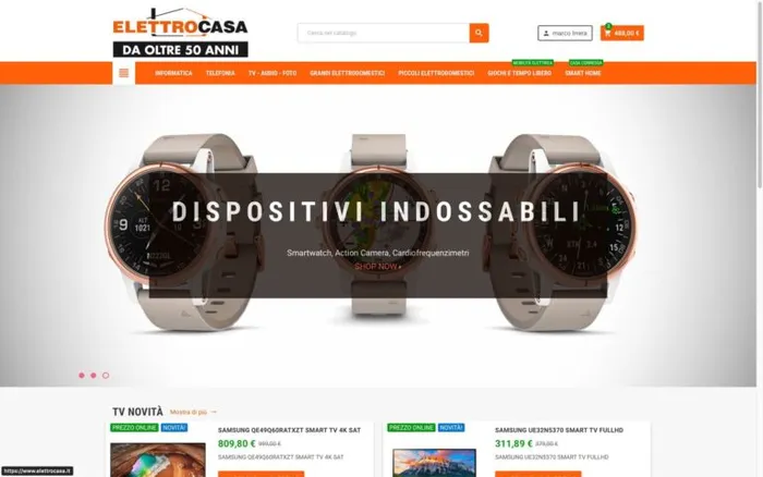 Elettrocasa E-Commerce