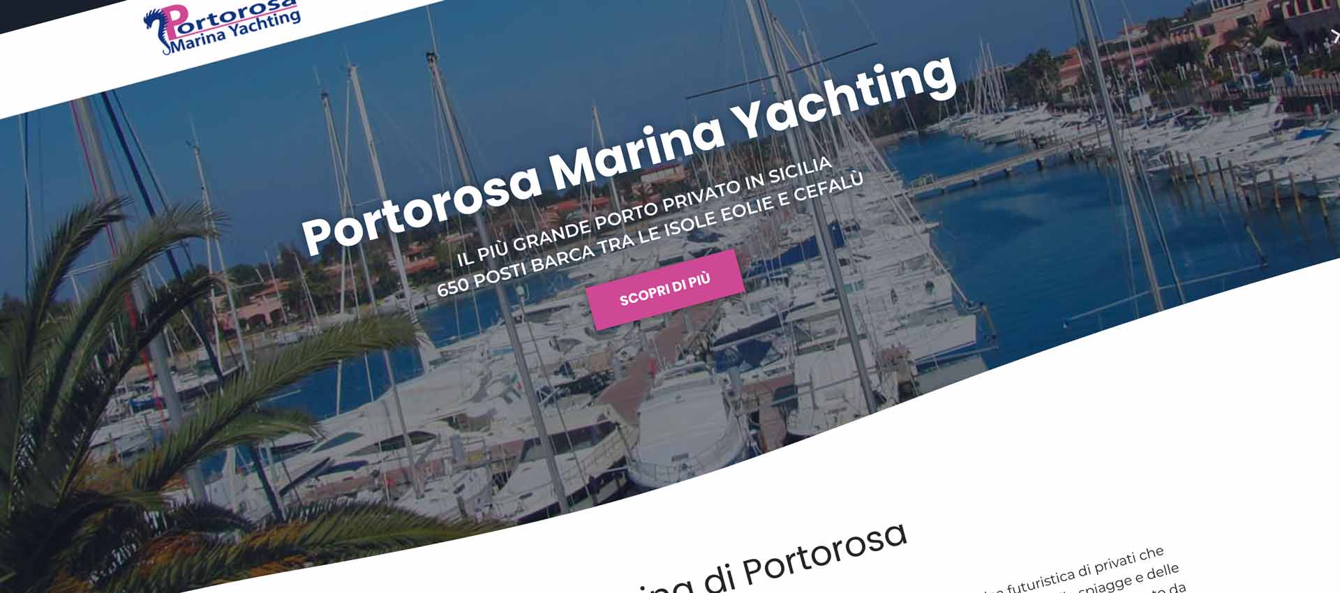 Online il nuovo sito di Portorosa Marina Yachting